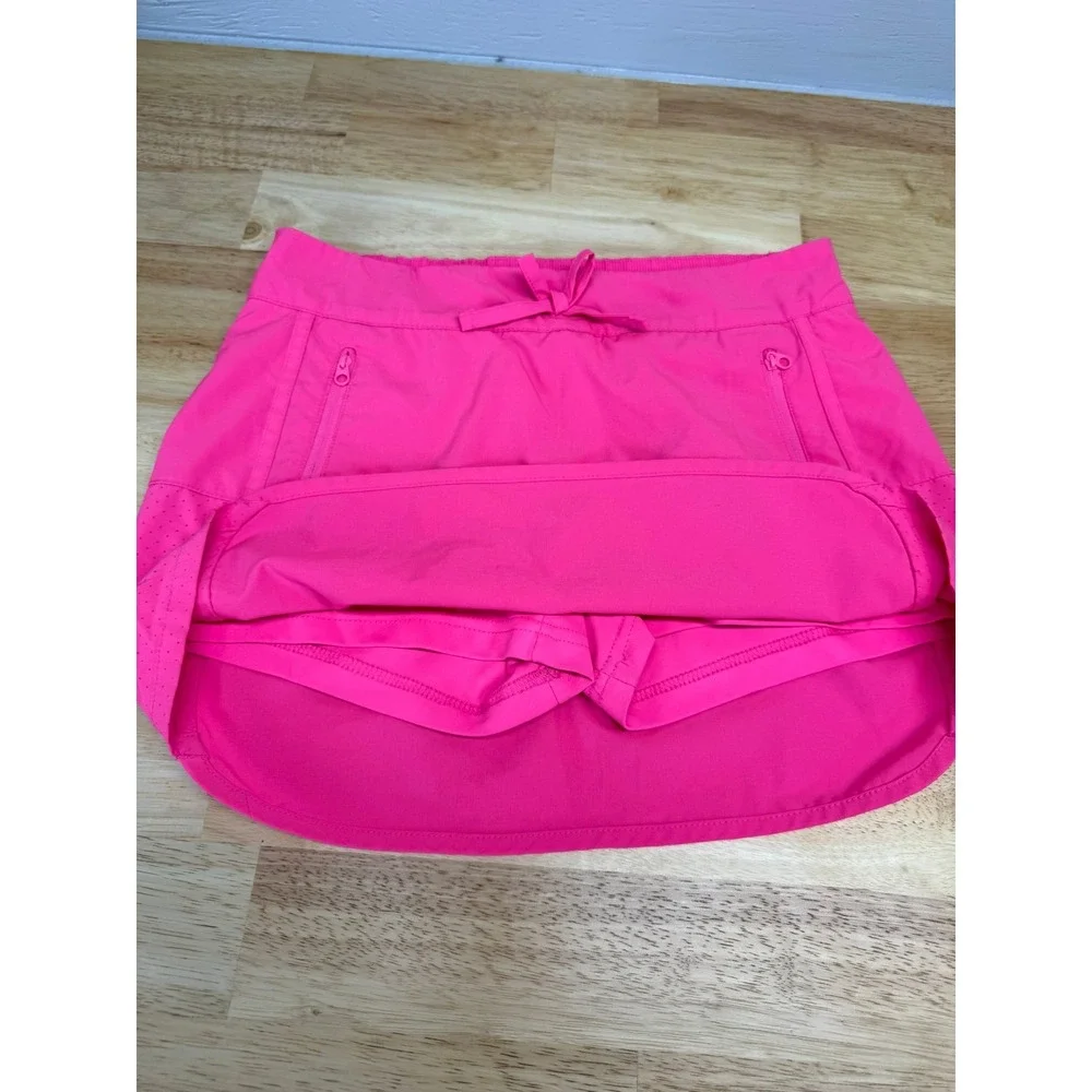 Magellan Outdoors Fish Gear Girls Hot Pink Water Repellent Skort Size L 12-14